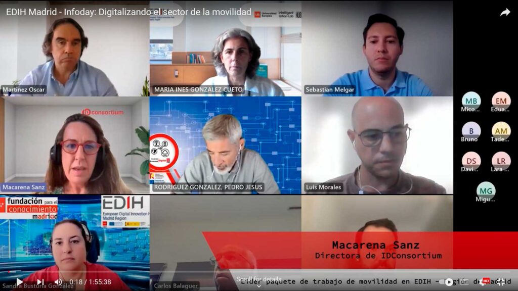 IDConsortium EDIH News edih madrid infoday14 julio 2023 bg