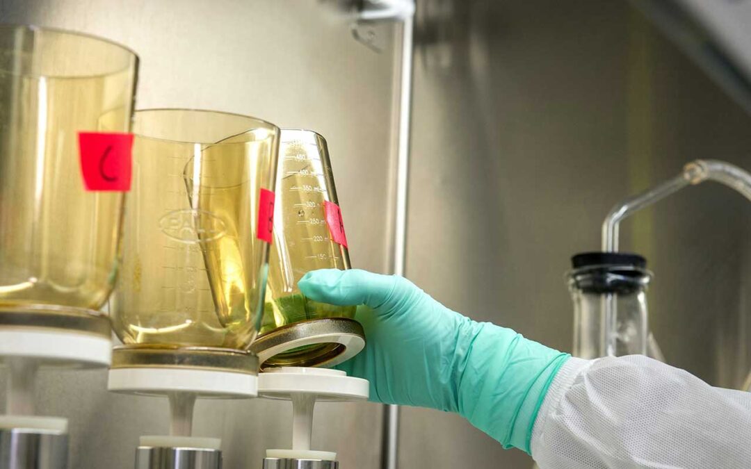 Forensic chemical fingerprinting of bioreactor performance