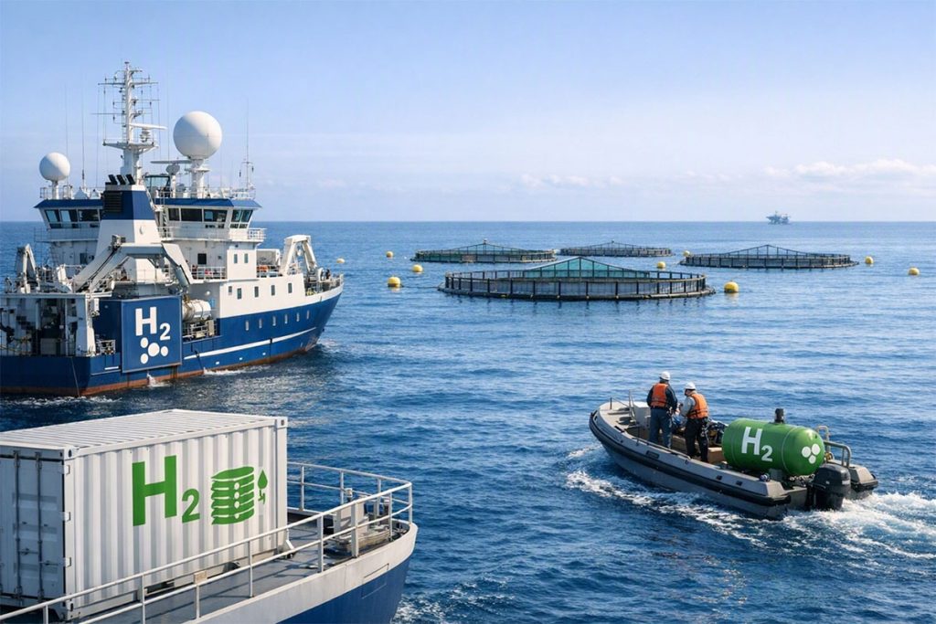 H2BLUE impulsa el uso del hidrógeno verde en la economía azul europea 1 IDConsortium - H2BLUE selected for EU funding to accelerate green hydrogen solutions for the blue economy
